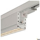 Detailaufnahme der Sight Move 3-Phasen LED Systemleuchte Dali mit Dimmer und Montageanpassungen.