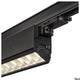 Detailaufnahme der Sight Move 3-Phasen LED Systemleuchte Dali in schwarzem Design, ideal für Büros und Shops.
