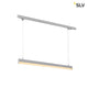 Sight Track LED Silbergrau inkl. 3P.-Adapter mit Schienenmontage und LED Treiber.
