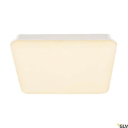Sima LED Wand- & Deckenleuchte Weiß Dimmbar, eckig, weiße SLV Leuchte für Innenbereich