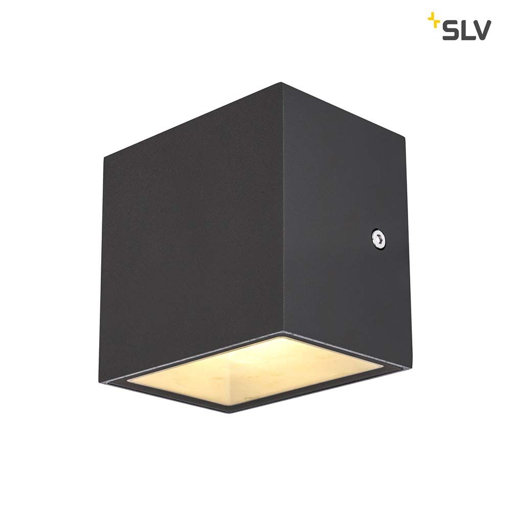 Sitra Cube LED lámpara de superficie para exteriores antracita IP44