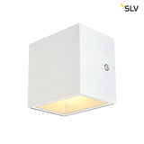 Sitra Cube Lámpara LED de superficie para exteriores blanca IP44