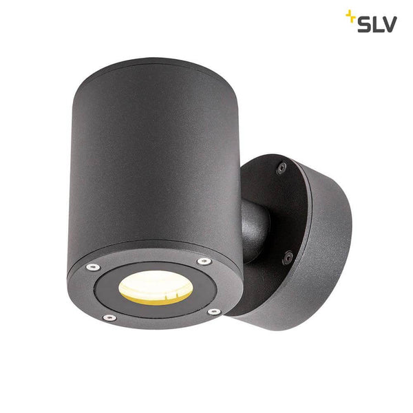 Sitra Up&Down LED Außen-Wandaufbauleuchte Anthrazit IP44 - zweiflammige Up/Down Außenleuchte