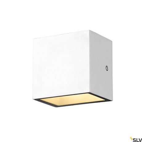 Sitra Up&Down LED Outdoor Wandaufbauleuchte CCT weiße SLV Außenwandleuchte mit indirektem Licht
