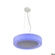 Valeto Malang Wand- & Deckenlampe RGBW 2700-6500K mit violettem Licht, modern und elegant.