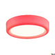 Valeto Malang Wand- & Deckenlampe RGBW 2700-6500K in roter Farbe, modernes Design mit variabler Lichtsteuerung.