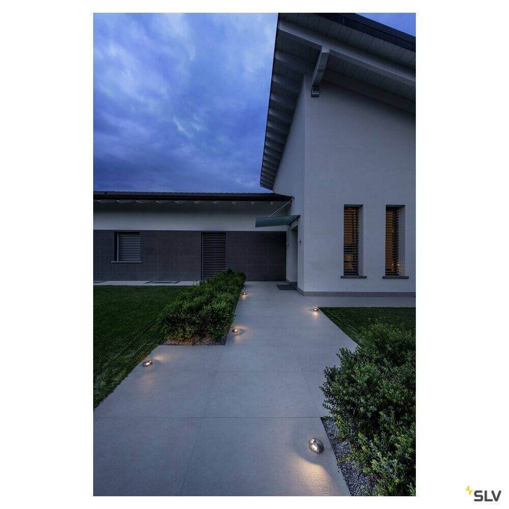 Small Plot LED Modul Edelstahl Gefrosted 3000K 180°