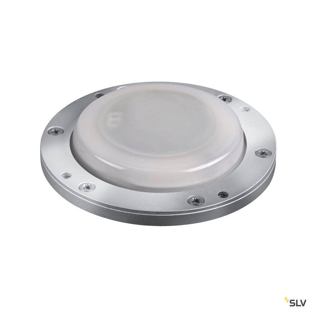 Small Plot LED Modul Edelstahl Gefrosted 3000K 180° für Außenbeleuchtung mit IP 67 Schutz.