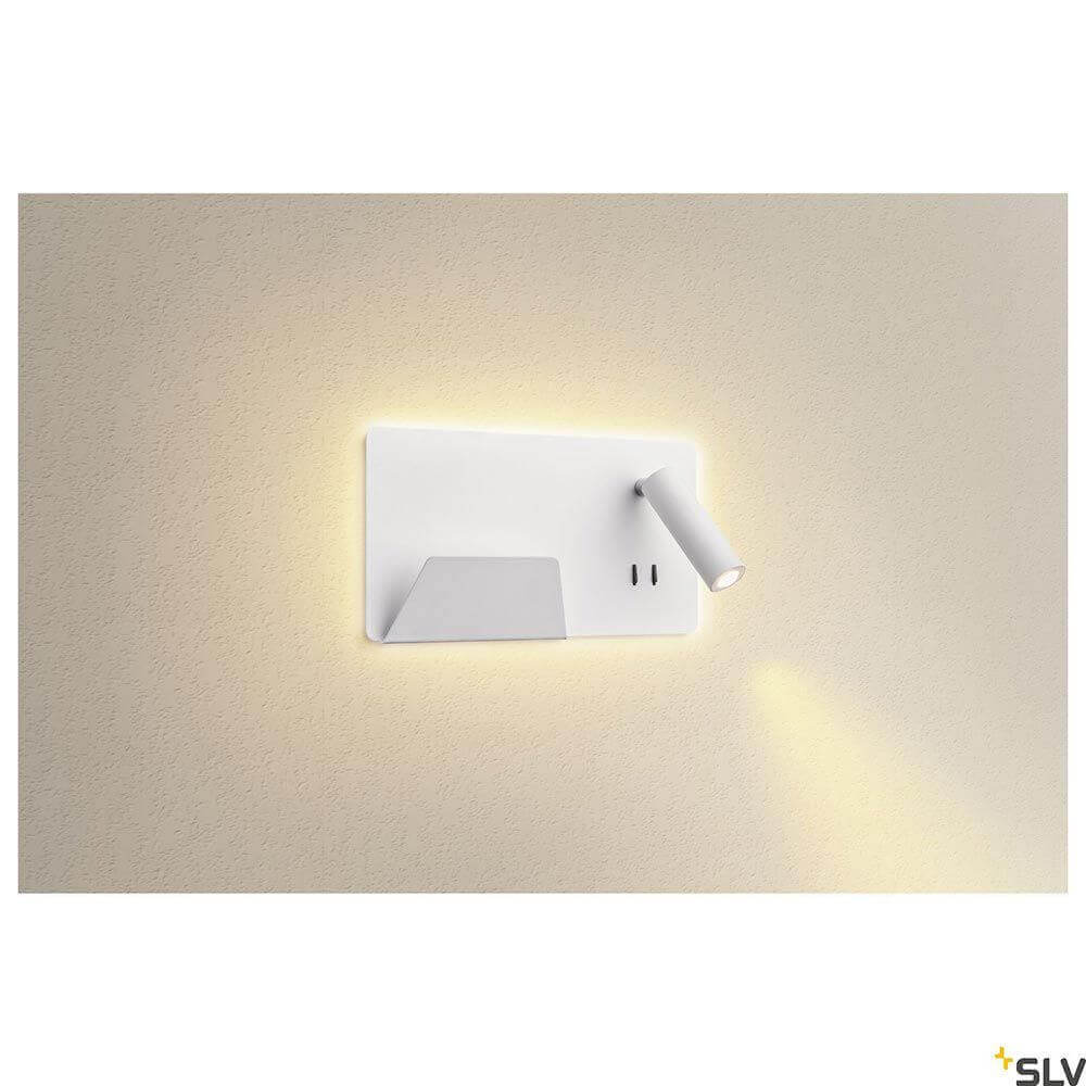 Somnila Spot LED Wandaufbauleuchte inkl. USB