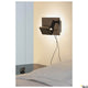 Somnila Spot LED Wandaufbauleuchte inkl. USB an der Wand mit Smartphone Halter und beleuchtet