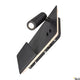 Somnila Spot LED Wandaufbauleuchte inkl. USB in schwarzem Aluminium mit Smartphone Halter.