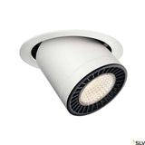 Supros Move LED Deckeneinbauleuchte 230V in modernem Design, hohe Lichtstromleistung, ideal für moderne Beleuchtung.