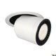 Supros Move LED Decken Einbauleuchte Ø 19,5cm mit breitabstrahlendem Reflektor, modernes Design und hohe Lichtleistung.