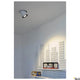 Supros Move LED Decken Einbauleuchte Ø 19,5cm an der Decke mit modernem Design und breitabstrahlendem Licht.