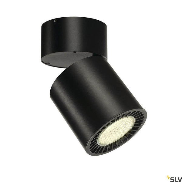 Supros Move XS LED surface-mounted ceiling light Cri90 in a modern design for high light output and versatile applications.