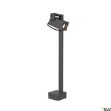 Théo Support extérieur lampe à coller anthracite ip65