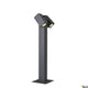Theo Pathlight Double QPAR51 Anthrazit Stehlampe mit doppeltem Lichtkopf in Anthrazit
