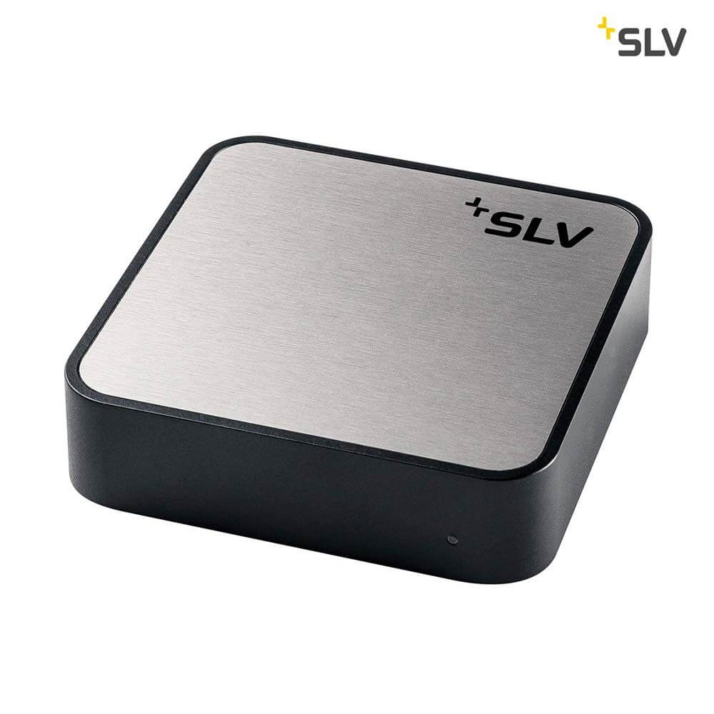 Valeto Gateway Schwarz für SLV VALETO® SMART HOME SYSTEM, kompakt und modern im Design.