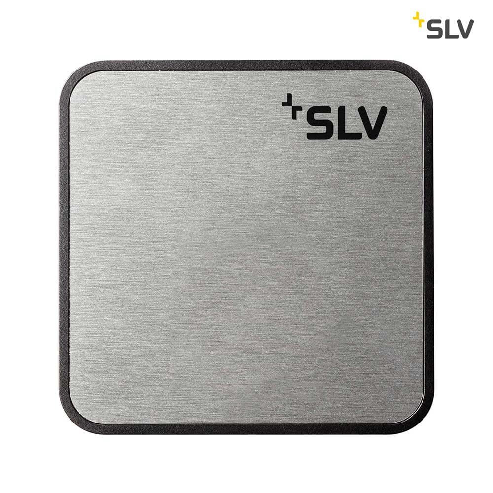 Valeto Gateway Schwarz in Silberfarbe mit SLV Logo auf der Oberfläche.