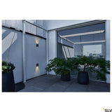Vilua I Aplique LED de exterior antracita 3000K IP54