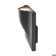 Vilua II LED Wandlampe Anthrazit 3000K IP54 100° 810lm in modernem Design.
