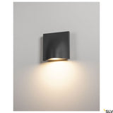 Vilua II Aplique LED antracita 3000K IP54 100° 810lm