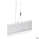Worklight LED Pendelleuchte 120cm Dali mit Aufhängung und Kabel für direkte Installation