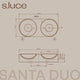 s.luce Santa Duo LED faretto da superficie orientabile e dimmerabile 