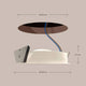 s.luce Santa Deep LED inbouwspot draaibaar & dimbaar
