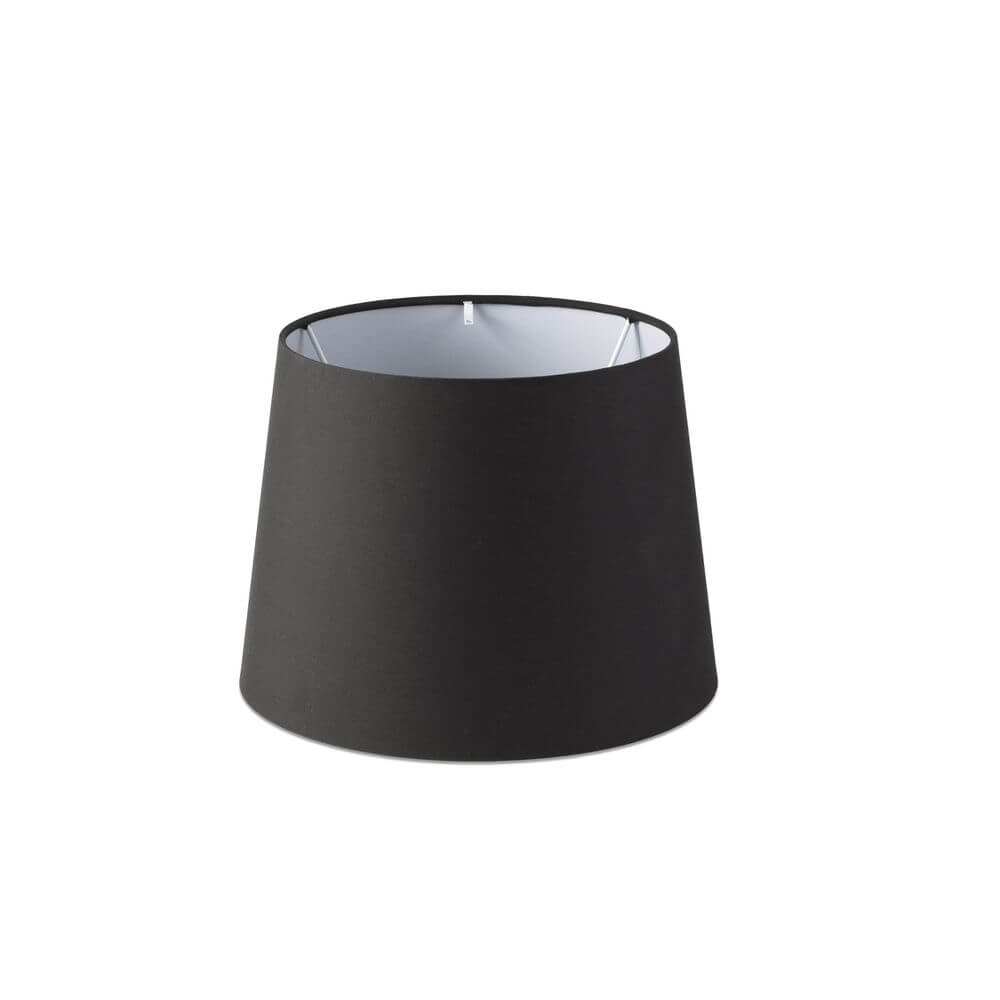 Savoy Lampenschirm für Stehlampe in elegantem Schwarz, ideal für modernes Wohndesign.