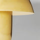 Schicke Tischleuchte Mushroom Messing - goldene Tischleuchte mit Pilzdesign, ideal für stilvolle Akzente.