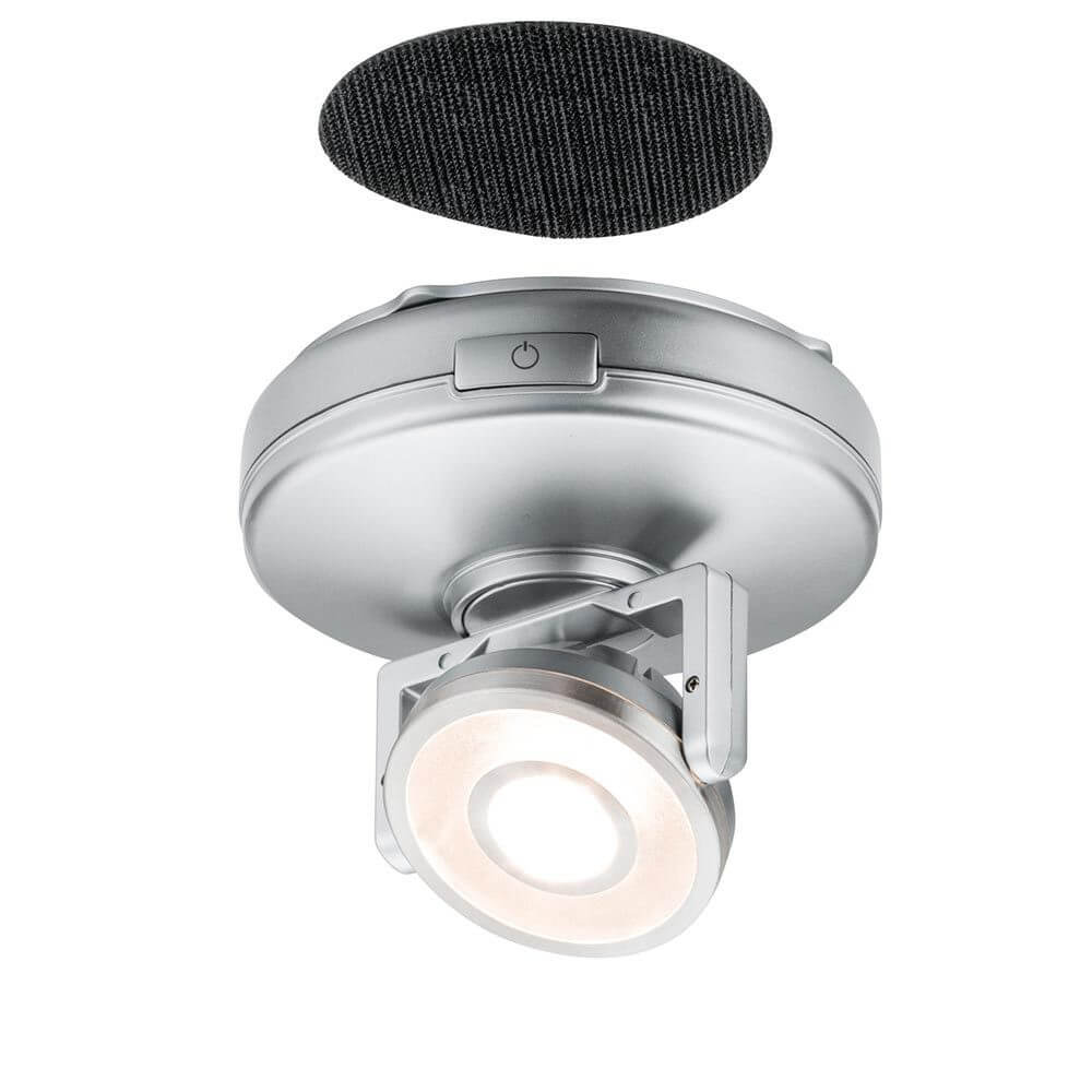 Luz de armario LED Rotate 1 punto regulable a pilas