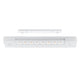 Schrankleuchte LED SmartLight Dimmbar batteriebetrieben in Weiß mit Montageplatte und Schalter.