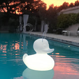 Vävt batteriled Lamp Duck-Duck S White