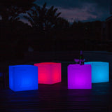 Schwimmfähiger Akku-LED-Lichtwürfel The Love