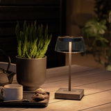 Lampe de table de batterie LED Scilla IP54