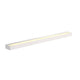 Sedo LED 21 Wandleuchte eckig 3000K Weiß mit satiniertem Glas und Aluminiumgehäuse.