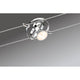 Seilspot Cardan GU5,3 an einem Seilsystem, ideal für individuelle Raumgestaltung.