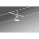 Seilspot Togo Chrom GU5,3 an einem Seilsystem, ideal für individuelle Raumgestaltung.