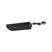 Cable system transformer 230V to 12V max. 60W black for versatile wall and ceiling mounting.
