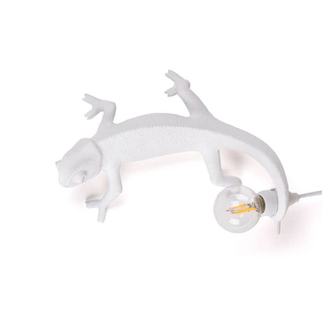 Seletti Chameleon Going Up LED-lampa ścienna USB Biała 