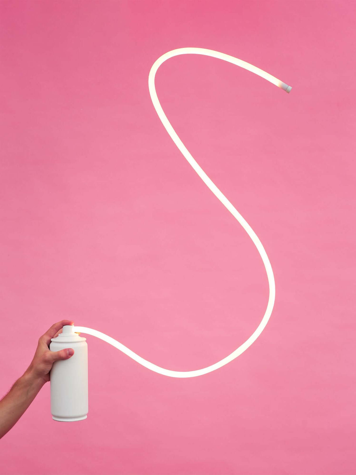 Seletti Daily Glow Soap LED-Tischleuchte Warmweiß in Kunstharz, warmweißes LED-Licht, Designerleuchte von Alessandro Zambelli, seifenförmiges Design