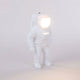 Seletti Flashing Starman LED-Tischlampe dimmbar Warmweiß weißer Astronauten-Schreibtischlampe aus Harz, warmweißes dimmbares Licht, dekoratives Design