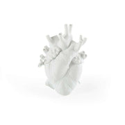 Seletti Heart wall light & vase in anatomical heart shape, decorative lamp for a romantic atmosphere.