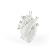 Seletti Heart wall light & vase in anatomical heart shape, decorative lamp for a romantic atmosphere.