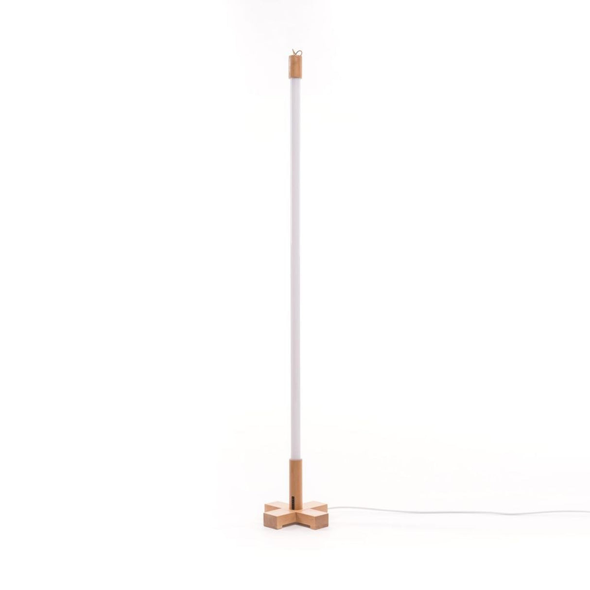 Seletti Holzständer für Linea LED-Tischleuchte – schlanker Holzfuß und Ständer für Linea LED-Tischleuchte, minimalistisches Design