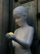 Seletti Inner Glow LED-Stehleuchte dimmbar Harz – Marcantonio Figur mit warmem, diffusem Lichtkugel in Händen