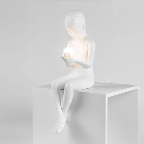 Seletti Innerglow Mini LED-Tischleuchte Mädchen dimmbar