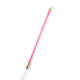 Seletti Linea LED-Lampe 134cm, pink, schlankes Neonrohr-Design, diagonale Ansicht