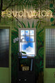 Seletti Loft Window LED-Wandleuchte 2700K dimmbar an Wand mit Fensterillusion, Holz-Acryl, warmes Licht, 57x90x4,5 cm